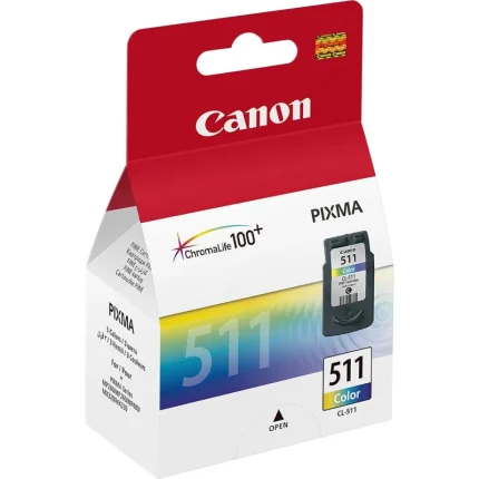 cartouche d'encre canon cl 511 couleur originale (2972b007ab)