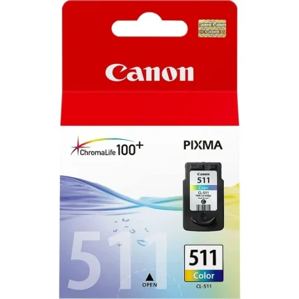 cartouche d'encre canon cl 511 couleur originale (2972b007ab)