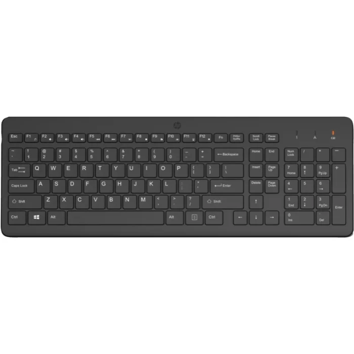 clavier sans fil hp 225 wireless keyboard azerty (805t1aa)