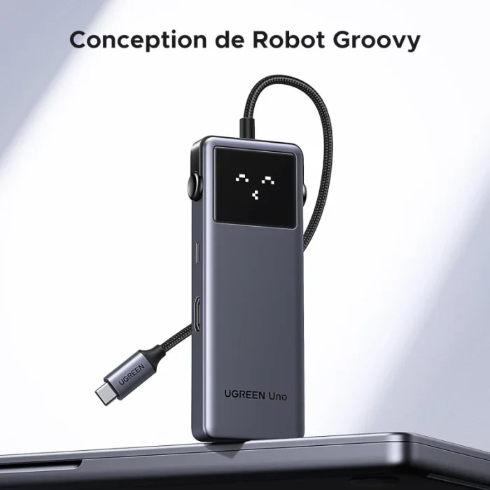 hub usb c ugreen 6 en 1 adaptateur multiports (35998)