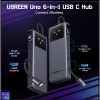 hub usb c ugreen 6 en 1 adaptateur multiports (35998)