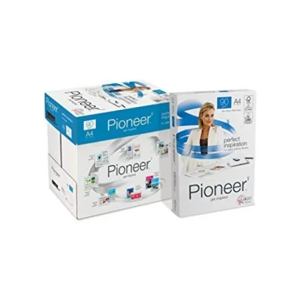 lot de 5 ramettes papier pioneer a3 blanc 90 g/m² 500 feuilles