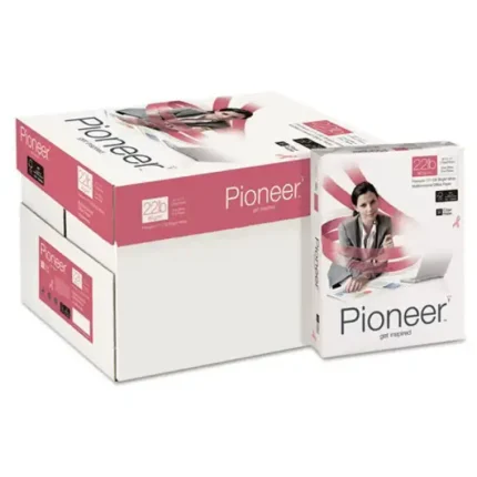 lot de 5 ramettes papier pioneer a4 blanc 80 g/m² 500 feuilles