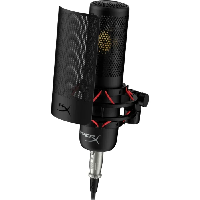 microphone hyperx procast micro gamer pour streaming et podcast (699z0aa)