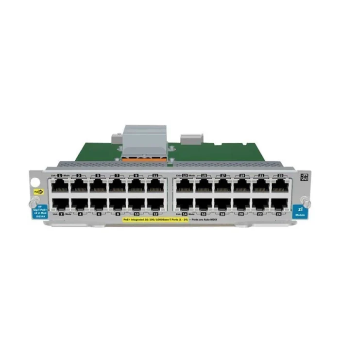 module réseau aruba 12 ports poe 1gbe sfp v3 zl2 (j9989a)
