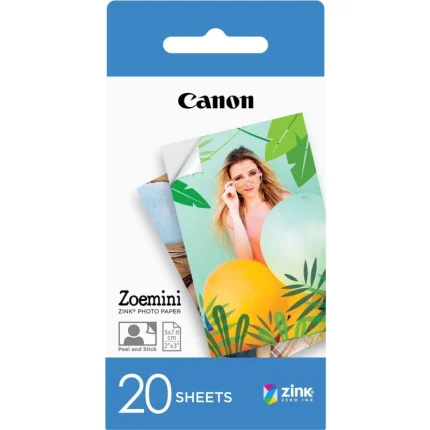 papier photo canon zink paper zp 2030 20 feuilles (3214c002ad)