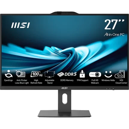pc tout en un msi pro ap272p 14m i7 14700 27" (9s6 af8321 1025)