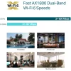 point d'accès wi fi tp link wi fi 6 ax1800 plafonnier (eap610)
