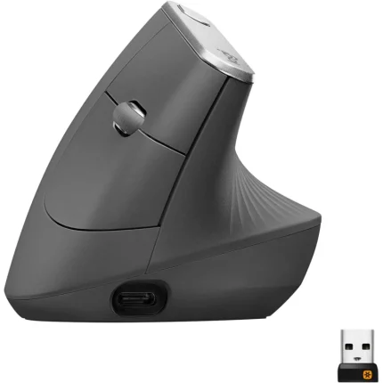 souris ergonomique logitech mx vertical sans fil bluetooth (910 005448)
