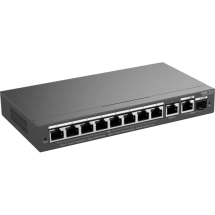 switch poe ruijie reyee 10 ports gigabit 120 w (rg es210gs p)