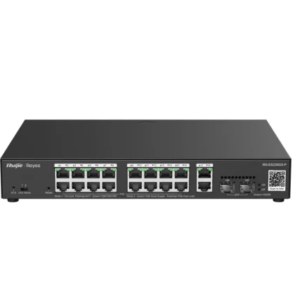 switch poe ruijie reyee 20 ports gigabit 250 w (rg es220gs p)