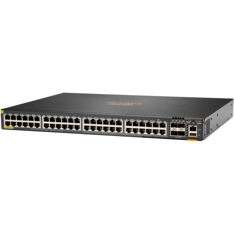 switch réseau aruba 6200f 48g poe 4 sfp 370w administrable (jl727b) switch réseau aruba 6200f 48g poe 4 sfp 370w administrable (jl727b)