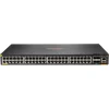 switch réseau aruba 6200f 48g poe 4 sfp 370w administrable (jl727b)