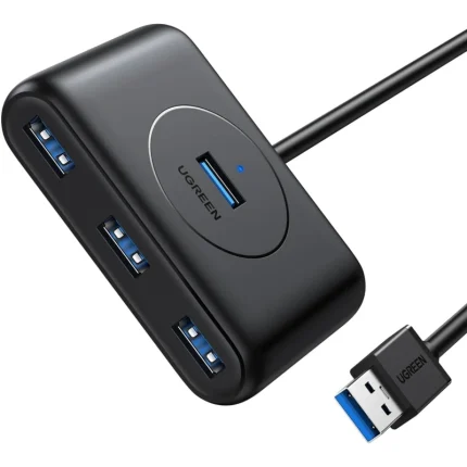 ugreen 20290 hub & concentrateur usb 3.2 gen 1 (3.1 gen 1) type a 5000 mbit/s noir