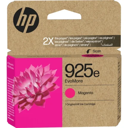 cartouche d'encre hp 925e evomore magenta originale (4k0w1pe)
