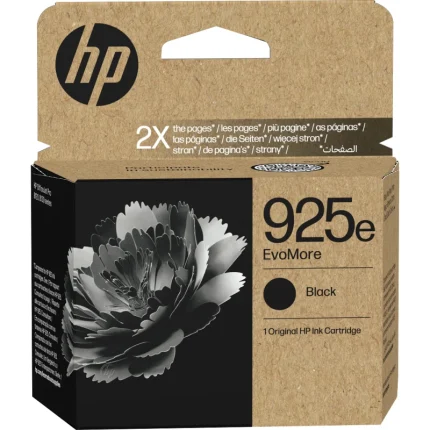 cartouche d'encre hp 925e evomore noir originale (4k0w3pe)