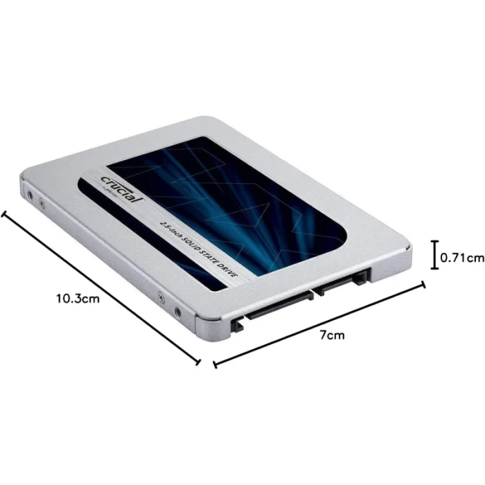 disque dur externe ssd crucial mx500 250 go sata 2.5" (crucial250ssd)