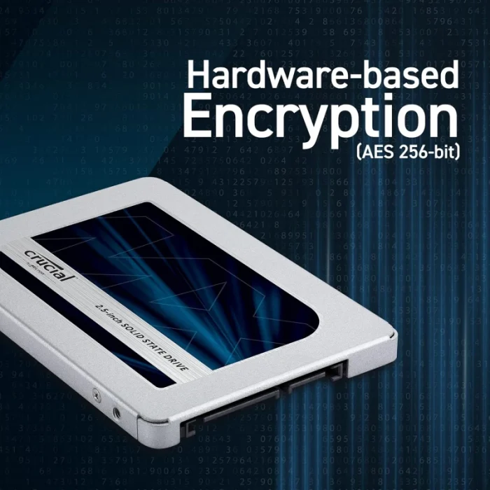 disque dur externe ssd crucial mx500 250 go sata 2.5" (crucial250ssd)