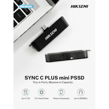 disque dur externe sync c plus mini usb s200 256 go (hs usb s200 256g u3)