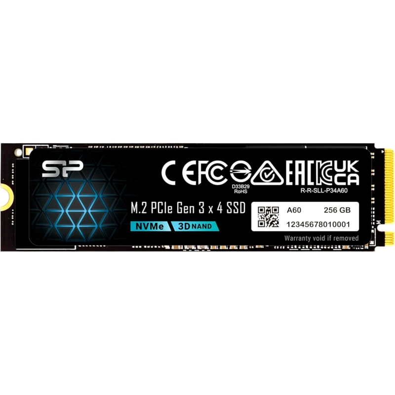 disque dur interne ssd silicon power 256 go m.2 nvme (sp256gbp34a60m28) disque dur interne ssd silicon power 256 go m.2 nvme (sp256gbp34a60m28)