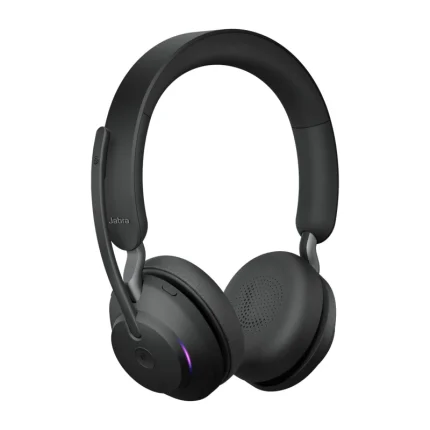 micro casque bluetooth jabra evolve2 65 ms stereo noir (26599 999 999)
