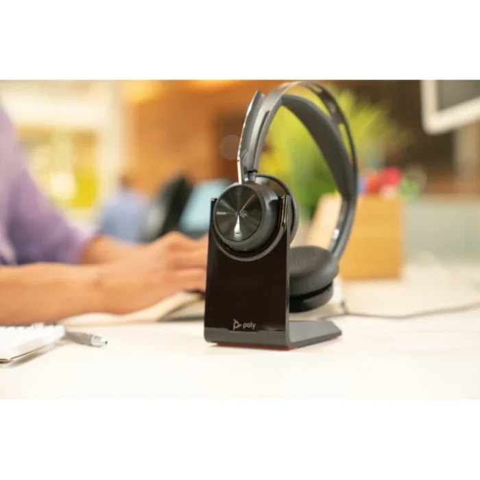 micro casque poly voyager focus 2 usb c microsoft teams (9t9j6aa)