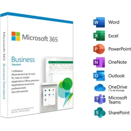 microsoft 365 business standard abonnement annuel (cfq7ttc0ldpb 0001)