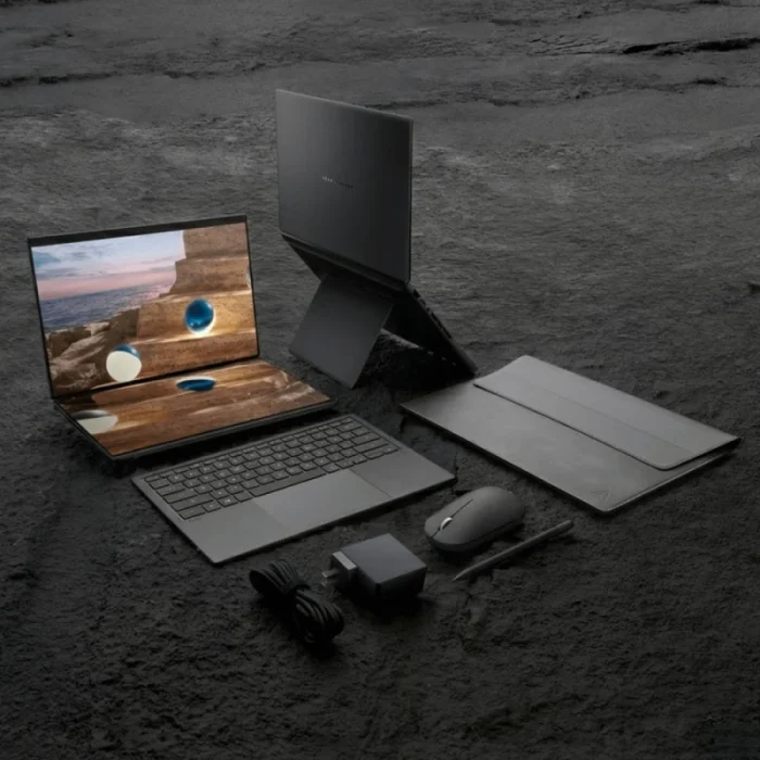 ordinateur portable asus zenbook duo ux8407aa 14" oled ultra 9 (90nb16v1 m00r00)