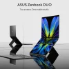 ordinateur portable asus zenbook duo ux8407aa 14" oled ultra 9 (90nb16v1 m00r00)