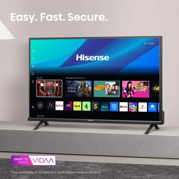 smart tv hisense 32a4q 32" hd vidaa téléviseur connectée (his32a4q)