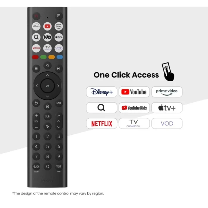 smart tv hisense 32a4q 32" hd vidaa téléviseur connectée (his32a4q)