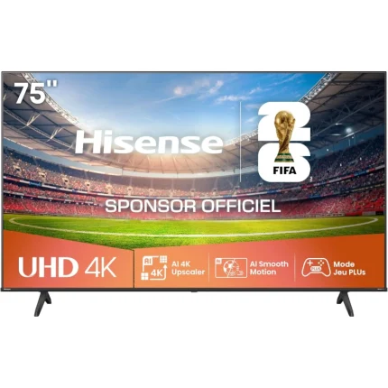 smart tv hisense 75a6q 75" uhd 4k vidaa téléviseur connectée (his75a6q)