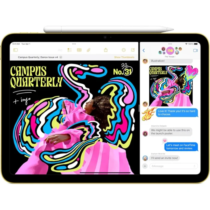 apple ipad 11 128go a16 wi fi 11" silver (md3y4ll/a)