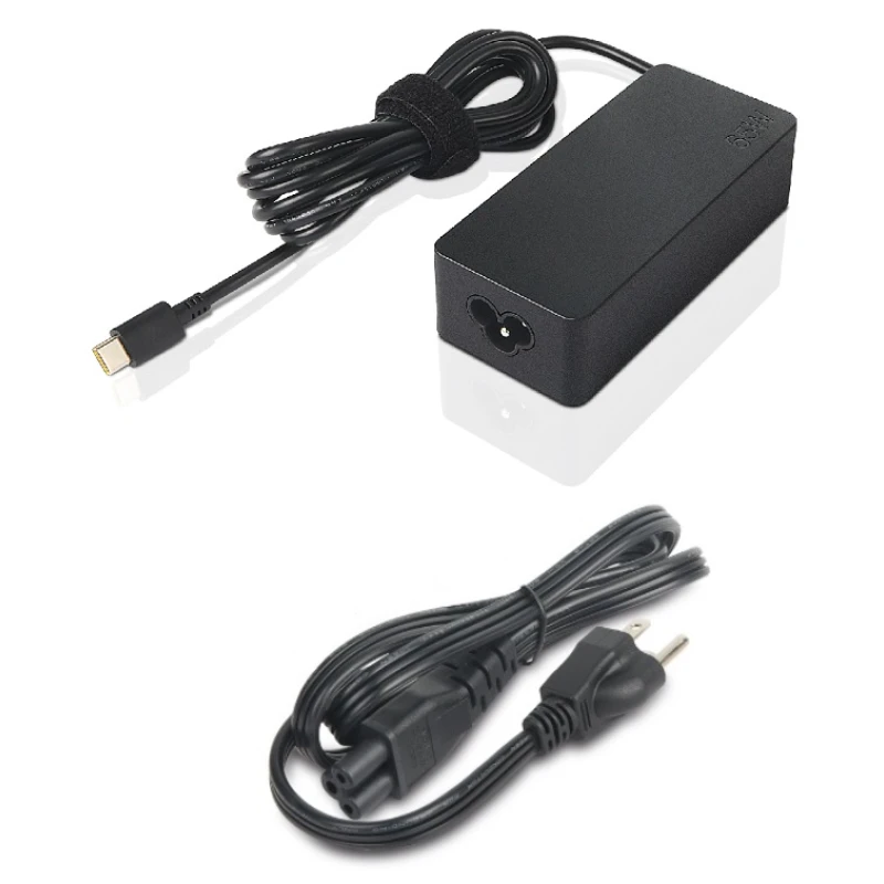 chargeur lenovo 65w usb type c pour ordinateur portable (lenovo type c)