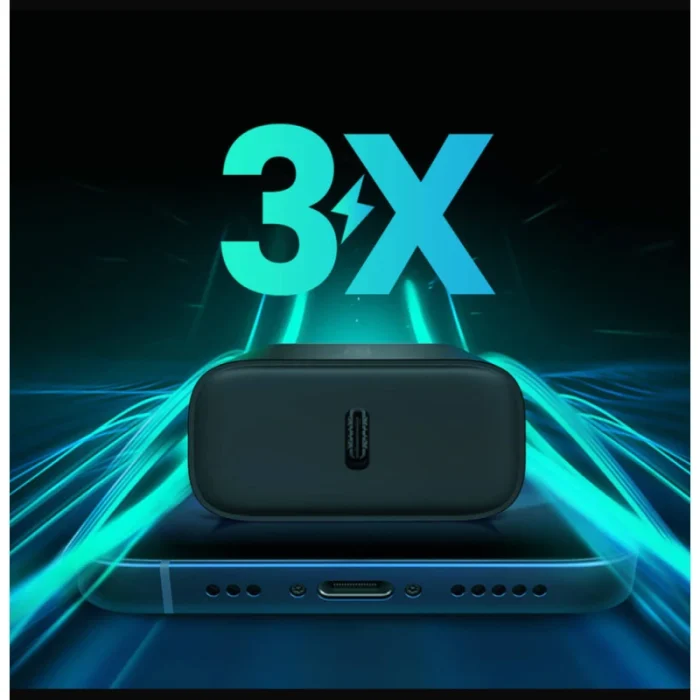 chargeur ugreen 20w 1c rapide usb c noir (10191)