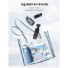 chargeur ugreen 65w 2c1a gan rapide usb c et usb a gris (10335)