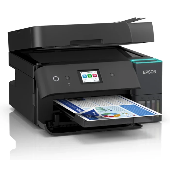 imprimante epson l6390 4 en 1 a4 multifonction jet d’encre couleur (c11cl40406)