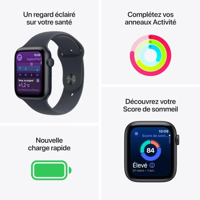apple watch se 3 gps 40mm starlight m/l (meh54af/a)