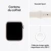 apple watch se 3 gps 40mm starlight m/l (meh54af/a)