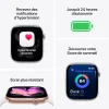 apple watch series 11 gps 42mm jet black m/l (mequ4af/a)
