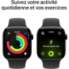 apple watch series 11 gps 42mm jet black m/l (mequ4af/a)