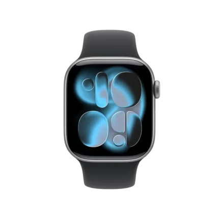 apple watch series 11 gps 42mm gris sidéral s/m (meqw4af/a)