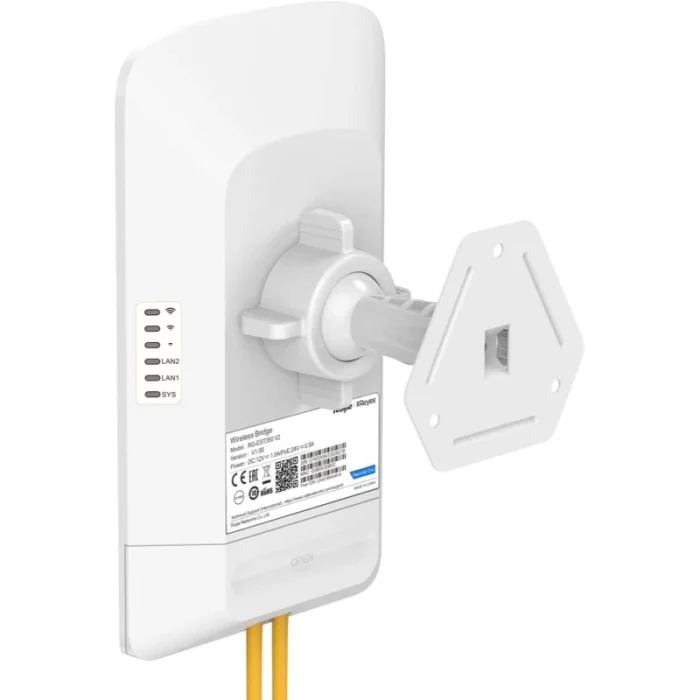 pont wifi reyee rg est350g 5ghz 867mbps bridge ptp/ptmp jusqu’à 5 km