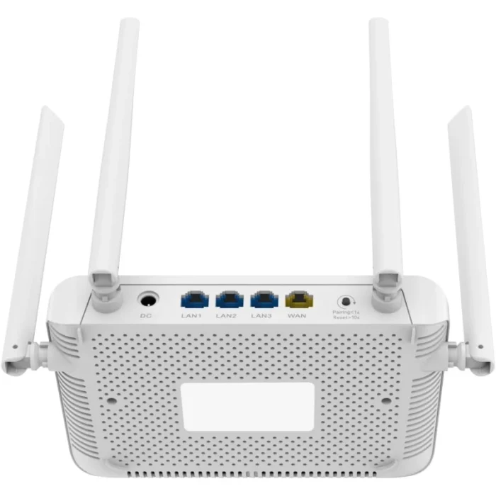routeur wifi reyee rg ew1200 1200 mbps dual band, 1 wan et 3 lan