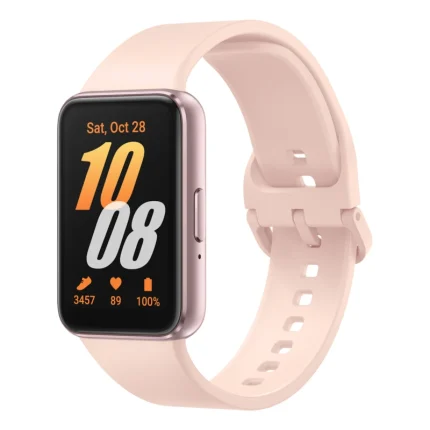 samsung galaxy fit3 pink gold bracelet connecté fitness (sm r390nidamwd)