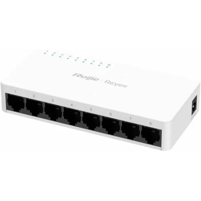 switch réseau reyee rg es08g l 8 ports rj45 gigabit