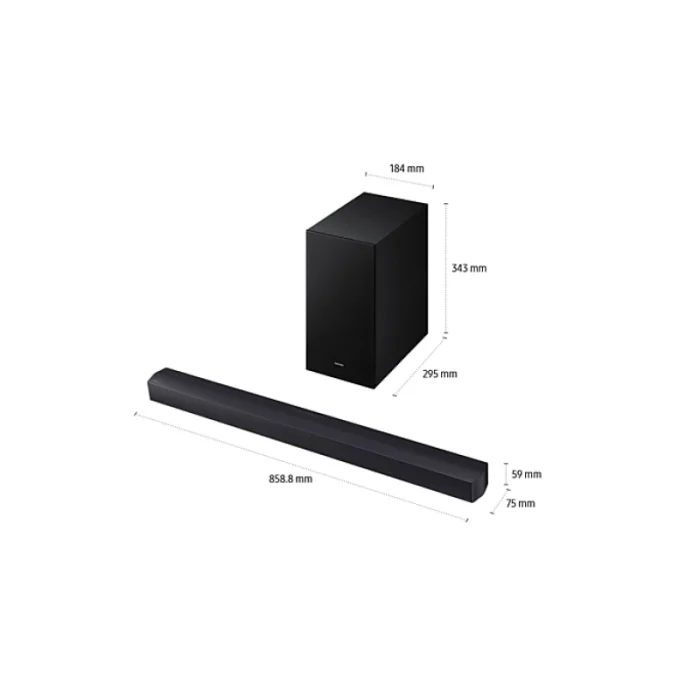 barre de son samsung b450f bluetooth home cinema (hw b450f mv)