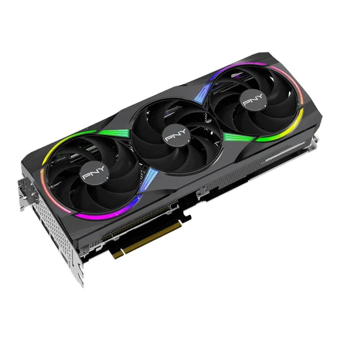 carte graphique pny geforce rtx 5080 16 go argb oc triple fan (vcg508016tfxxpb1 o)