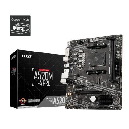carte mère msi a520m a pro 911 7c96 063