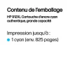 cartouche d’encre hp 912xl cyan haute capacité originale (3yl81ae ls1)